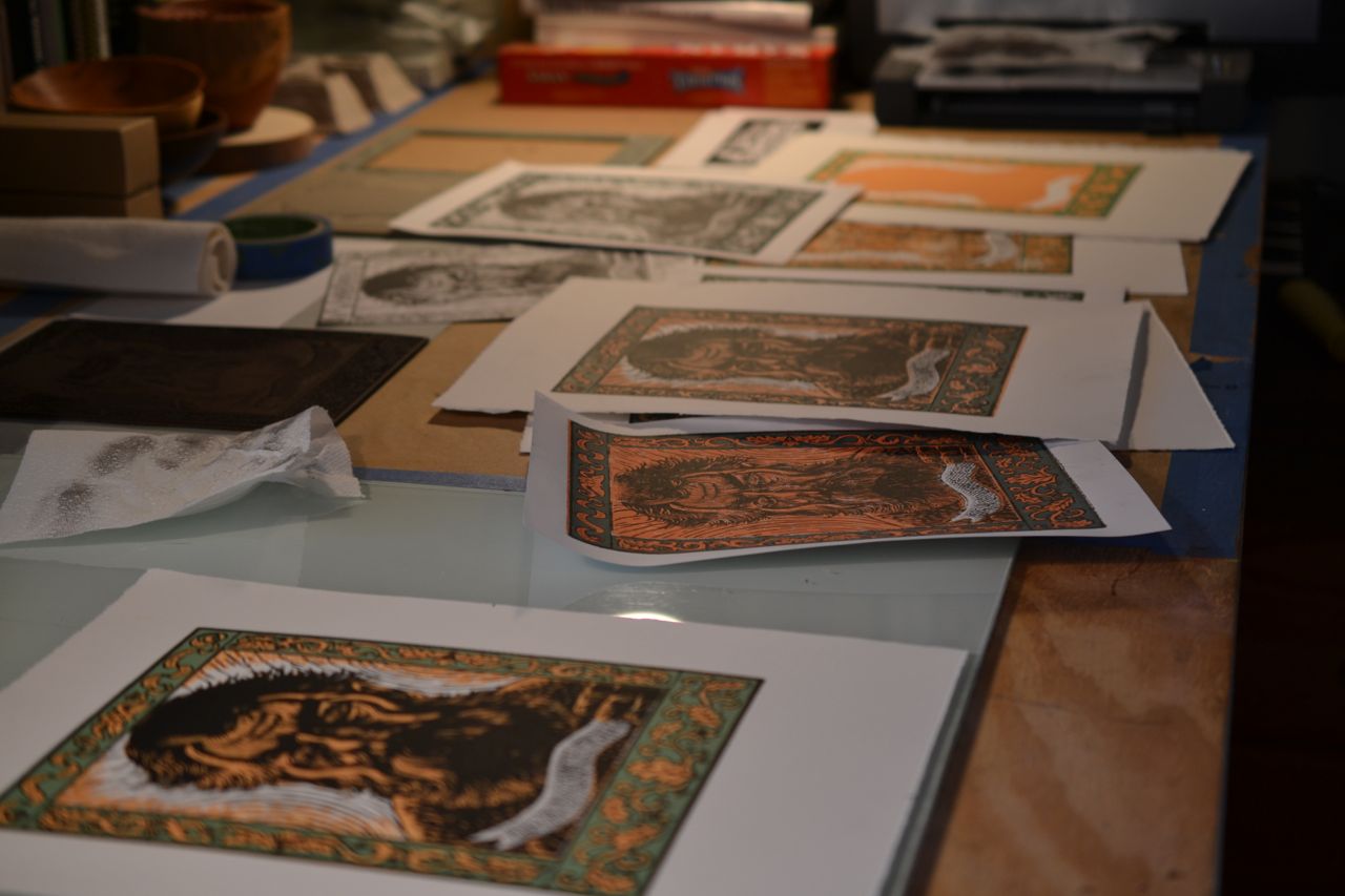 Prints on table top DSC_0065