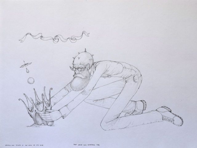 Walking Man And A Crown