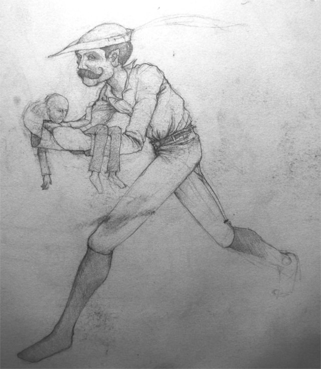 Mally-O, cousin to Walking Man