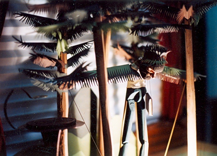 John Beartrist Laceroot is a tree with branches on his arms and a leaves on his head