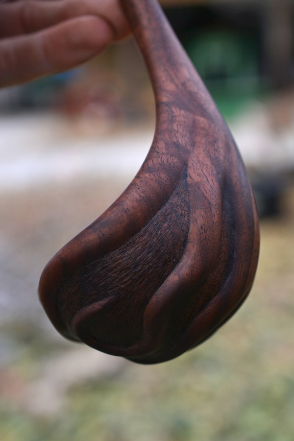 Walnut Root Ladle03