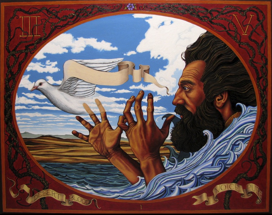 oil on panel by Jack Baumgartner